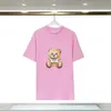 Neue Herren-Polo-Designer-T-Shirts, Sommer-Damen-Luxus-Cartoon-Bär-Druck-T-Shirts, weiblich, Top-Qualität, kurzärmeliges T-Shirt, modisch, männlich, lose T-Shirts, Kleidung, Kapuzenpullover