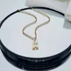 Pendant Necklaces Fashion Alloy Necklace Bent Hook Two Goldfish Women's Charm Jewelry Accessories