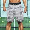 Mens Shorts Plus Size Men Fitness Shorts Camouflage Design Waist Drawstring Polyester Quick Dry Sports Board Shorts Men Casual short homme 230323