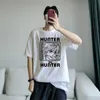 Men's T-Shirts Anime Hunter X Hunter Tshirt Men Kawaii Cartoon Gothic Killua Graphic Tees Manga Harajuku Tops Unisex 100% Cotton T-shirts Male W0322