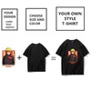 Heren T-shirts Op maat gemaakt T-shirt 100% katoen Kwaliteit Mode Dames/Mannen Top Tee DIY Uw eigen ontwerp Merk Print Kleding Souvenir Teamkleding W0322