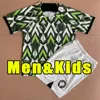 22 23 nigerianische Okocha Fußball -Trikot -Heim 2022 2023 weg Okechukwu Ighalo Ahmed Musa Ndidi Mikel Iheanacho Fußballhemden Männer Kinder Kind Erwachsene Full Sets