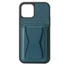 Custodia per telefono porta carte di lusso in pelle per iPhone 13 12 11 14 Pro Max XS XR X 8 7 Plus SE Cover antiurto