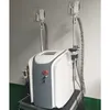 Cryolipolysis Fat Freezing Machine Midjan Slimming Cavitation RF Machine Lipo Laser 2 Cryo Heads kan fungera samtidigt CE