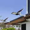 Luzes de rua solar LEDs à prova d'água ao ar livre 200w 300W 400W 500W Ruas de LEDs iluminando solares leves de lâmpada de lâmpada de lâmpada estacionamentos de jardim crestech168