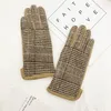 Pięć palców Rękawiczki zimowe palec palec ogar gęzia ciepłe kratę swobodne rękawiczki napędzające sport męski rozmiar