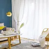 Curtain Tulle Curtains Para Salon Cortinas Rideau For Living Room Modern Minimalist Balcony Gauze Pervious To Light Shade Nordic