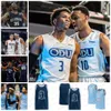 Stitched Old Dominion Monarchs Basketball Jersey Custom 0 Mekhi Long 11 Tyreek Scott-Grayson 10 D'Angelo Stines 4 Jadin Johnson 13 P.J. Gill 15 Tre Brown Jerseys