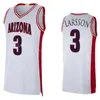 Basketball Arizona Wildcats College 11 Oumar Ballo Jersey 0 Courtney Ramey 25 Kerr Kriisa 3 Pelle Larsson 45 Cedric Henderson Jr 10 Azuolas Tubelis Man Woman Youth