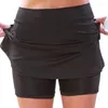 Röcke Frauen Sexy Sport Shorts Tennis Rock Mädchen Gym Short Dance 2023 Einfarbig Pantskirt Anti-geleert Hosen