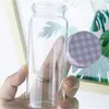 Botellas de almacenamiento de 50ml, 80ml, 100ml, 150ml, regalos de decoración de boda de vidrio personalizados, tarros de dulces vacíos, viales de viaje recargables, 6 uds.