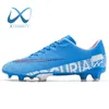 Kledingschoenen mannen lichtgewicht lowtop voetbalschoenen antislip kinderen gras training voetbal laarzen originele schoenplaatjes ultralight fgtf size3446 230323