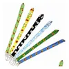 Handy-Riemen Charms Sunflower Lanyard für Schlüssel Mobile Strap Id Abzeichen Halter Seil Schlüsselbund DIY Zubehör Drop Lieferung Telefone Dhxhd