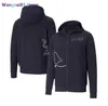 Herrjackor 2021 F1 Formel One Team Racing Workwear Men's Hooded Casual Jacke tröja och kashmiranpassning Samma STY 0323H23