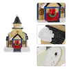 Christmas Decorations 1Pc Resin House Village Micro Landscape Decoration