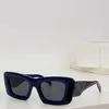 Damen-Markendesigner-Sonnenbrille 3D Crack 13ZS Herren-Vintage-Cowhorn-Tasche Luxus-Acetat-Sonnenbrille unregelmäßig quadratisch UV400