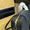 Hasır Çanta Kadın Crossbody Kamera Çantaları Tığ Işi Yaz Plaj Çantaları Çanta Lafite Çim Omuz Çantaları Püsküller Debriyaj Çantalar Moda Mektup Donanım Fermuarlı Çanta