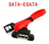 حالة PC SATA الداخلية إلى ESATA Data Cable Cable Screw Plane Mount