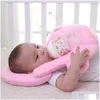 Oreillers Bébé Nourrisson Soins Infirmiers Oreiller En Forme De Nouveau-né Coussin De Soutien D'alimentation Empêcher Les Coussinets À Tête Plate Anticracher Lait Goutte Livraison Ki Dhj6G