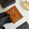 Designer Card Case Holder Wallets Women Card Holder Wallet Leather Credit Paspoort Paspoort Dames Fashion Classic originele kaarthouders 23022444