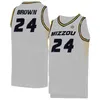 Missouri Tigers College Jersey Basketbol Brown 5 Dmoi Hodge 4 DeAndre Gholston 11 Isiaih Mosley 35 Noah Carter 10 Nick Onur 55 Sean East