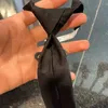 Prad Slipsa Luxurys P Inverterad Triangel Classic Designer Ties Fashion Leather Neck Tie Bow For Men Dam med mönster Letters Neckwear Color Slips 4 Färger