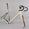 Рамки Полный скрытый кабель BB386 Gravel Bike Frame GR044 Плоское крепление диск Disk Carbon T1000 PT4246C Chameleon 1543