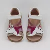 Sandals tipsetoes Top Brand Unicorns Soft Leather in Summer Girls Barn Barefoot Shoes Kids Baby Toddler 1 12 år gammal 230322