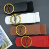 Cinturones para mujer Diseñador Cinturón elástico Diseñadores de moda Lujo Oro Hebilla Cintura Cadena Vestido Accesorios Señora Cintura Faja Ancho 7Cm Venta al por mayor