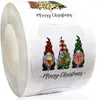 Geschenkpapier 500 Stück Weihnachtsbaum Weihnachtsmann Frohe Aufkleber 2,5 cm 3,8 cm Versiegelung Urlaub Süßigkeiten Tasche Box Dekoration