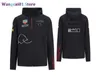 Herrjackor 2021 F1 Formel One Team Racing Workwear Men's Hooded Casual Jacke tröja och kashmiranpassning Samma STY 0323H23