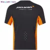 メンズTシャツマクラーレン2022チームポロ2023 F1セーターフーディーシャツロングセブシャツファン