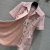 Skirtsskorts Designerchan 2023 Robes de printemps d'été pour femmes nouvelles imprimés robes sexy robes de fête dames tweed manteau de mode jupe d'été de haut