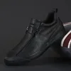 Модельные туфли 2023, мужские повседневные модные слипоны на плоской подошве, мужские зимние теплые плюшевые лоферы, Zapatillas Hombre 230322