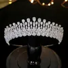 Bijoux de cheveux de mariage mariée diadème cristal coiffure accessoires de cheveux de mariage couronnes de zircon complet bandeau bijoux de mariage couronnes pour les femmes 230323