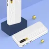 20000mAh Power Bank 3USB External Battery lether patten Power Banks Charger For Samsung s8 all phone Universal