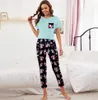 Les derniers vêtements homelove pour femmes, ensemble pyjama imprimé, vêtements pour la maison, plusieurs styles au choix, support logo personnalisé