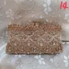 Kvällspåsar Xiyuan Kvinnor Rhinestones Clutch Purse Red Minaudiere Bag For Party Wedding Crystal Evening Bags Handbag Bridal Clutches Bag Lady 230323