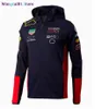 Herrjackor 2021 F1 Formel One Team Racing Workwear Men's Hooded Casual Jacke tröja och kashmiranpassning Samma STY 0323H23