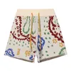 Designer Men Rh Limited Rhude Shorts Summer Swim Short Longueur Hip Hop High Street Street Training Pantal Pantal