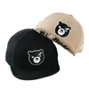 S Hi Bear Headwearwarwart Baseball Caps Hip Hop Brim Brim Up Hat Khakiblack Circunference 5663 cm 230322