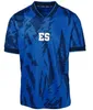 2024 El Salvador Voetbalshirts 25-jarig jubileum SPECIALE 23 24 25 Thuis Uit Nationaal Team Voetbalshirt Korte mouw Aangepast voetbaluniform