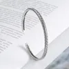 Bangle Design Vintage Punk Tarwes Patroon Open Bracelet Dames en Men Casual Fashion Boho Jewelry