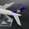 Авиационные масштабы 1 400 металлическая авиационная реплика авиакомпании самолет Boeing Airbus Model Diecast Airplane Miniature Kids Toys для мальчиков 230323