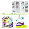 Juguetes de inteligencia DIY Inflable Mágico adhesivo pegajoso bola música ola oonies globo inflador de burbujas hecho a mano Onies juego de mesa Educationa ltoy 230323