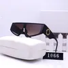 Новые трансграничные солнцезащитные очки для мужчин и женщин Street Fashion Eyewear One-Piece Design с защитой UV400