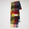 Scarves Winter Ac Imitation Cashmere Scarf Women Color Matching Thick Warm Colorful Striped Gradient Shawl 25036cm 13pc5421014q213