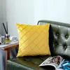 Kussensloop 10 kleuren vaste kleur kussensloop fluweel fluweel plaid kussen cover Noordse huis voor bank woonkamer decor cojines 43x43cm