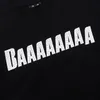 T-shirt oversize DUYOU con lettere di lavaggio in jersey vintage T-shirt in cotone 100% T-shirt da uomo casual T-shirt basic da donna Top classici di qualità DY9071