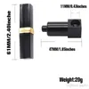 Smoking Pipes Port Infrared Black Gold Metal Pipe Pratique Pipe Individuelle Petite Pipe